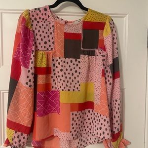 FATE multi colored blouse
